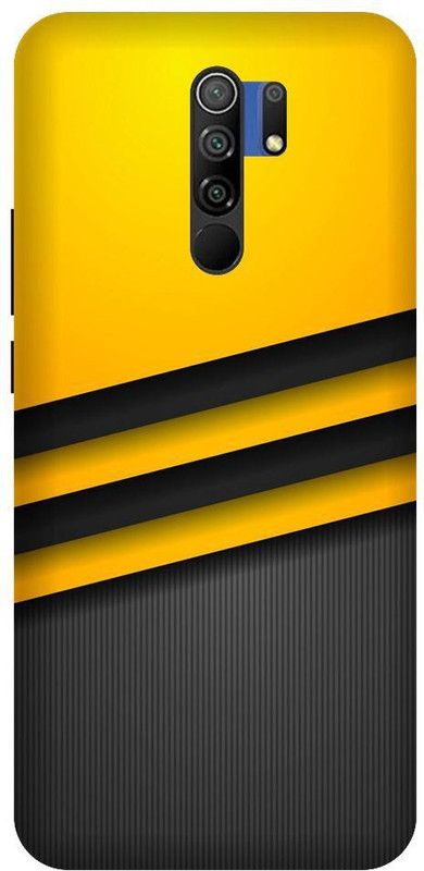 URCHIN Back Cover for Poco M2 Abstrect, Pattern, Colour, Solid, Black, Cool  (Multicolor, Shock Proof, Pack of: 1)