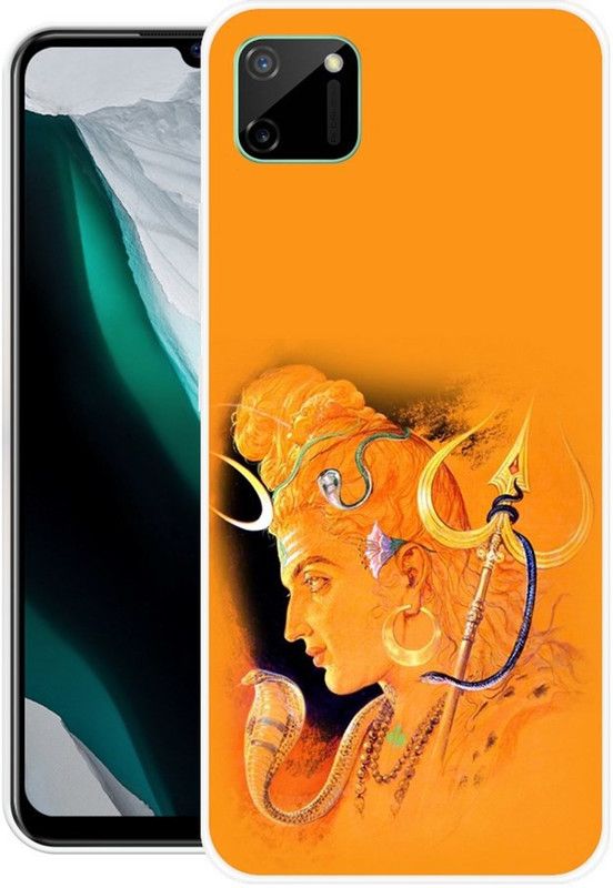 BLUEZAP Back Cover for Realme C11  (Multicolor, Grip Case, Silicon, Pack of: 1)
