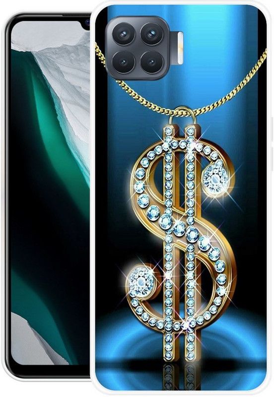RJ14 (Online) Back Cover for OPPO F17 PRO  (Multicolor, Grip Case, Silicon)
