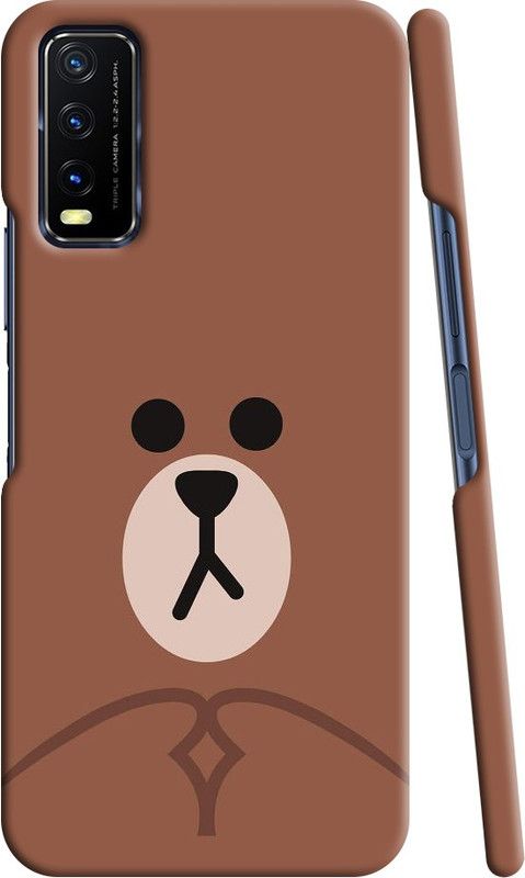 BK Creations Back Cover for Vivo Y20 G  (Multicolor, Dual Protection, Pack of: 1)