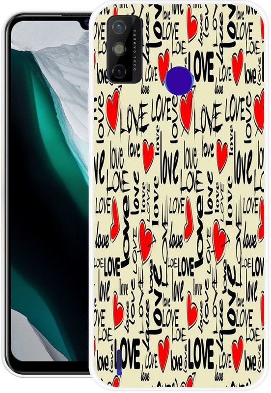 Vaultart Back Cover for Tecno Spark 6 Go  (Multicolor, Dual Protection, Silicon, Pack of: 1)