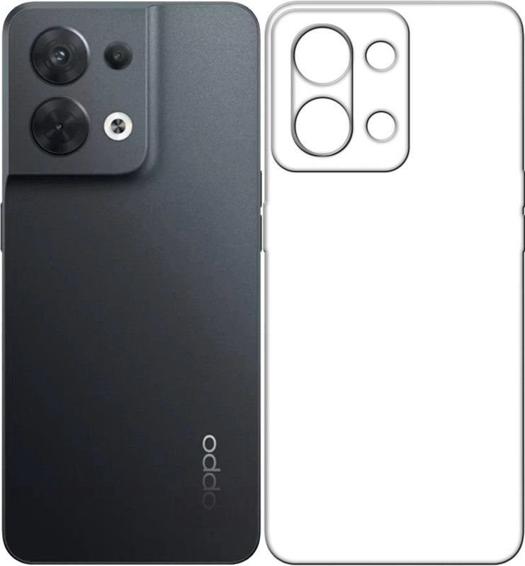 CaseWEB Back Cover for OPPO Reno8 Pro  (Transparent, Flexible, Silicon, Pack of: 1)