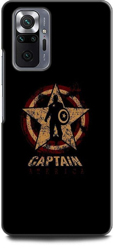 KEYCENT Back Cover for REDMI Note 10 Pro Max CAPTAIN AMERICA, AVENGER, SHIELD, COMICS, MARVEL  (Multicolor, Pack of: 1)