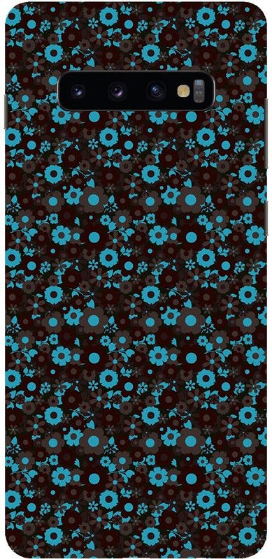TRUEMAGNET Back Cover for Samsung Galaxy S10+  (Black, Blue, Hard Case)