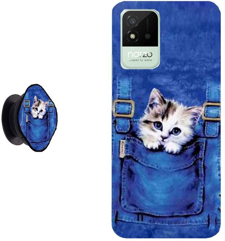 My Swag Back Cover for Realme Narzo 50i (Multicolor, Cases with Holder)  (Multicolor, Cases with Holder, Pack of: 1)