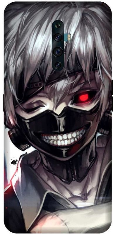 Vinsmoke Back Cover for Reno 2Z Tokyo Ghoul, Anime, Ghost, Cartoon, Kaneki  (Multicolor, Shock Proof)