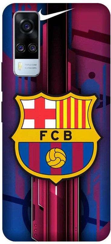 URCHIN Back Cover for Vivo Y51 FCB, Barcelona, Football club, Messi, Sports, Football  (Multicolor, Shock Proof, Pack of: 1)