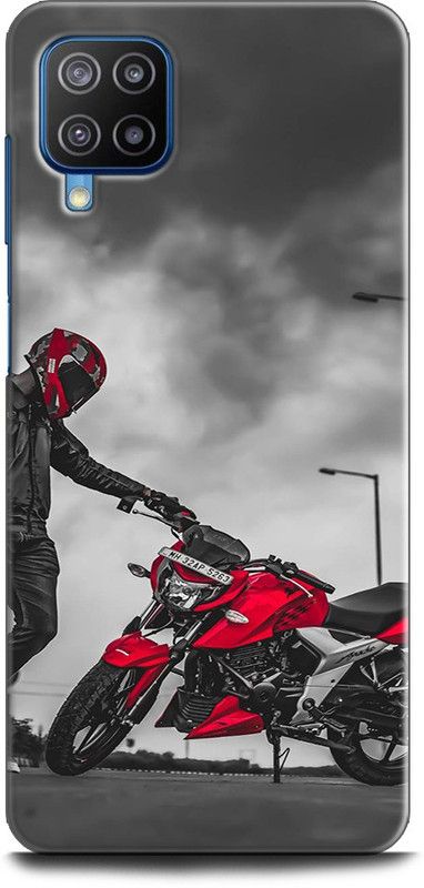 Afterglow Back Cover for SAMSUNG Galaxy F62 THUNDER,APACHE, RTR BIKE, BIKER  (Multicolor, Shock Proof, Pack of: 1)
