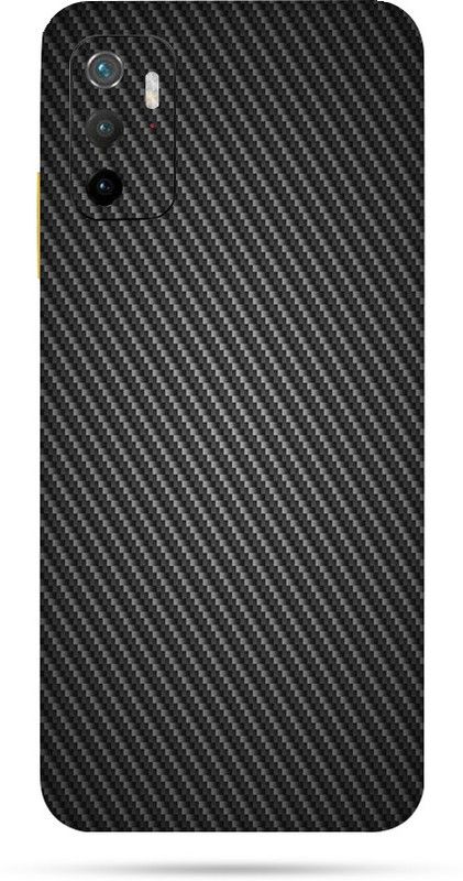 Mclaxa Black Carbon Fiber for Xiaomi Poco M3 Pro Mobile Skin, Black Carbon Fiber, Xiaomi Poco M3 Pro Mobile Skin  (Black Carbon Fiber)