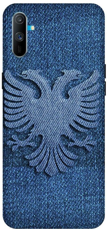 SSMORYA Back Cover for Realme C3, Blue Jeans Multicolour Printed Back Cover  (Multicolor, Shock Proof, Pack of: 1)