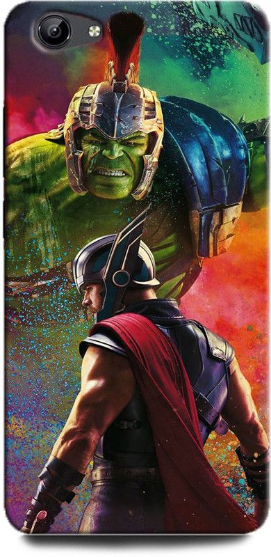 INDICRAFT Back Cover for Vivo Y71i, 1801, Thor, Hulk, Printed  (Multicolor, Shock Proof, Pack of: 1)