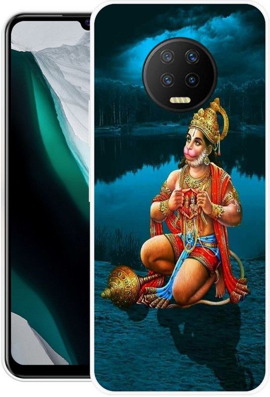 JATLAND Back Cover for Infinix Note 7  (Multicolor, Grip Case, Silicon)