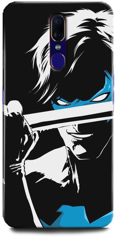 INTELLIZE Back Cover for OPPO F11/CPH1911 night wing,Printed  (Multicolor, Shock Proof, Pack of: 1)