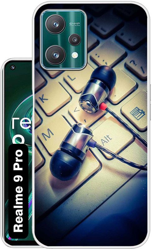 Flipkart SmartBuy Back Cover for realme 9 pro 5g  (Blue, White, Silicon, Pack of: 1)