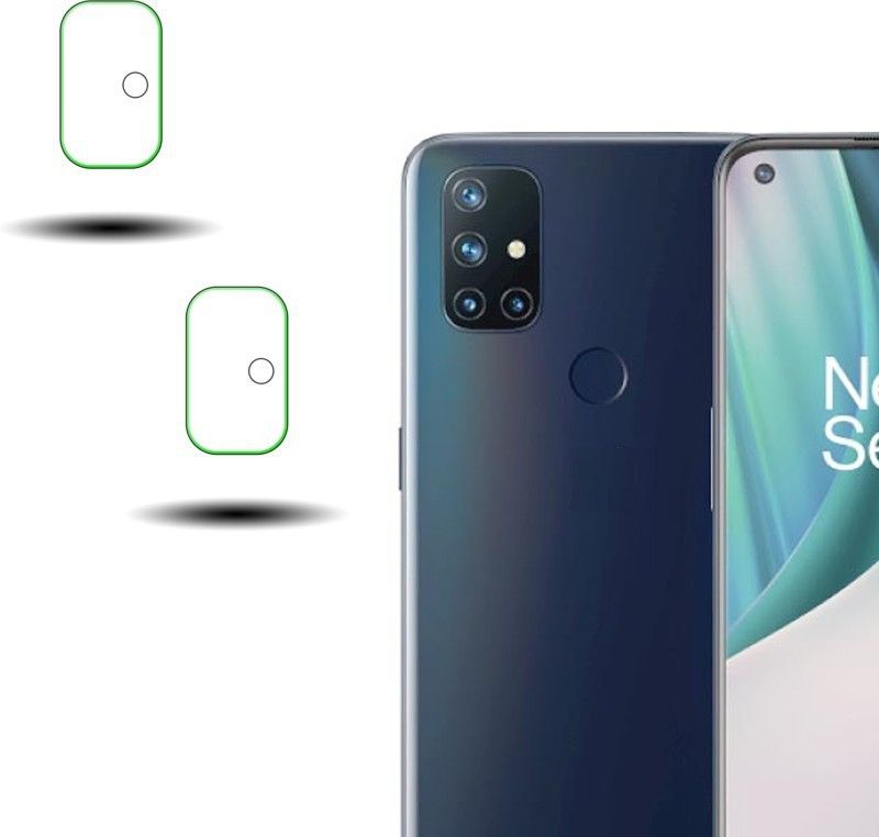 SHAKU Back Camera Lens Glass Protector for Oneplus Nord N10 5G  (Pack of: 2)