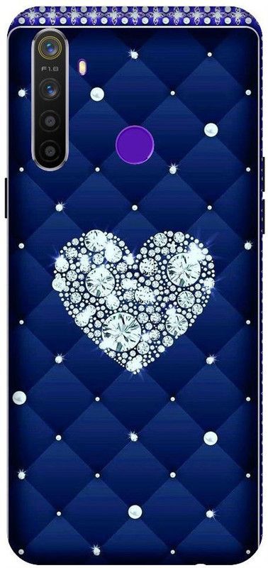 URCHIN Back Cover for Narzo 10 Heart, Love, Cute, Glitters, Love you  (Multicolor, Shock Proof, Pack of: 1)