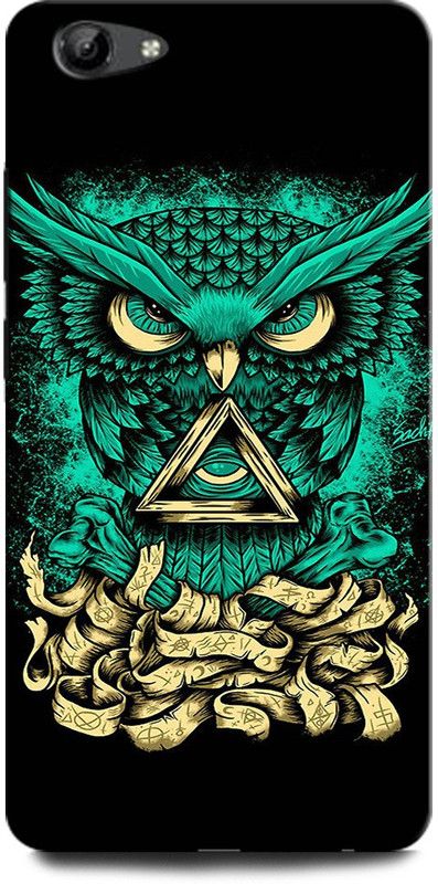 GRAFIQE Back Cover for Vivo Y71/ Vivo Y71i OWL, TRIPPY, WORLD, EYE, USA, ILLUMINATI, MASONICO, OWL  (Multicolor, Shock Proof, Pack of: 1)
