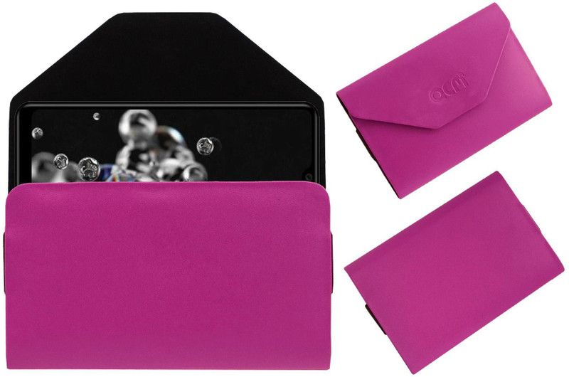 ACM Pouch for Ismart I1 Supreme  (Pink, Cases with Holder, Pack of: 1)