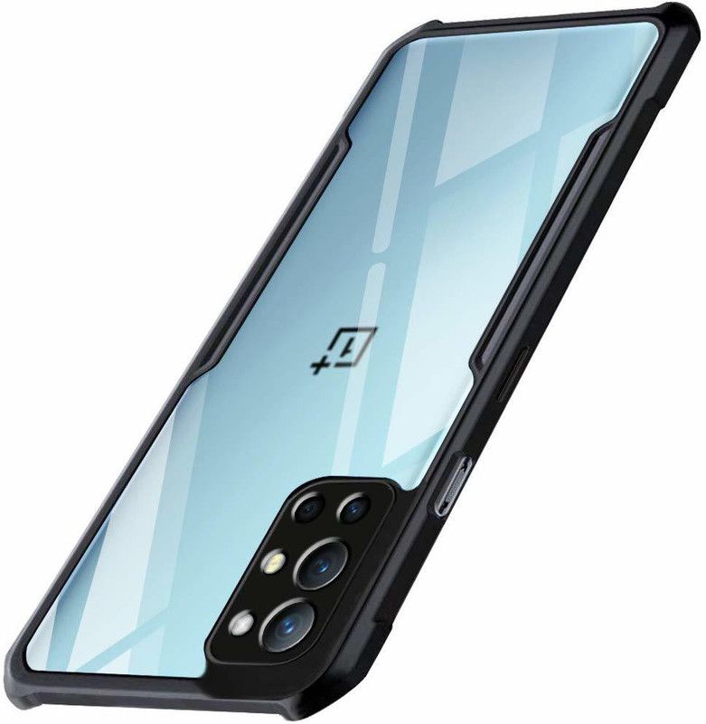 Yofashions Back Cover for ONEPLUS 9R  (Black, Pack of: 1)