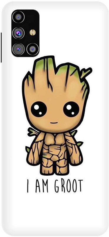 URCHIN Back Cover for Samsung M30s groot, Groot, I m groot, cute, cute groot, baby groot  (Multicolor, Shock Proof, Pack of: 1)