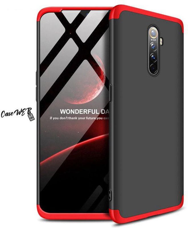 CaseWEB Back Cover for Realme X2 Pro  (Red, Hard Case, Pack of: 1)