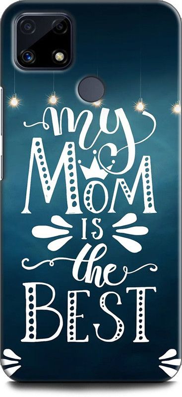 WallCraft Back Cover for Realme C25, RMX3193 MOM, MOTHER, MAA, I LOVE MOM, MOTHERSDAY, MY MOM IS THE BEST  (Multicolor, Dual Protection, Pack of: 1)