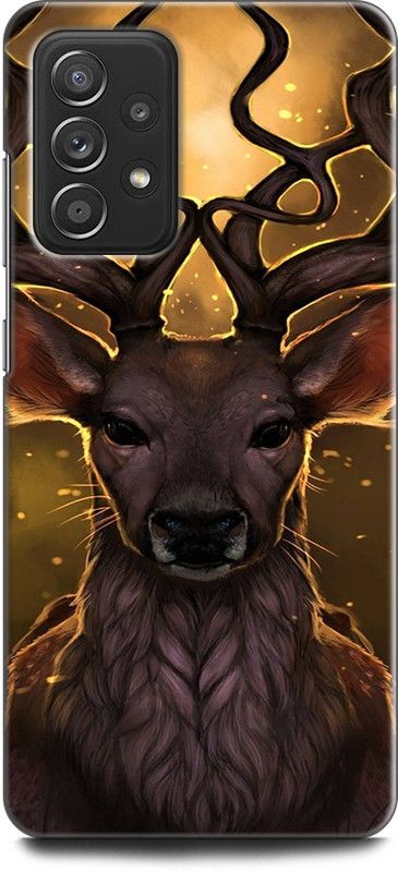 Afterglow Back Cover for SAMSUNG Galaxy A52 HUNT, DEER, ART, FANTASY, ARTISIC,SPARKLE  (Multicolor, Shock Proof, Pack of: 1)