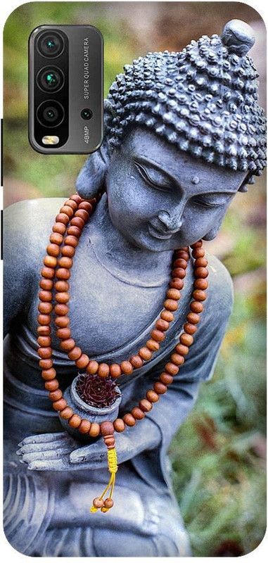 URCHIN Back Cover for Redmi 9 Power Buddha, Gautama Buddha, Buddha god, Buddha cover  (Multicolor, Shock Proof, Pack of: 1)