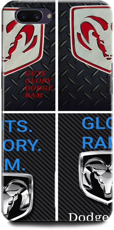 Afterglow Back Cover for Oppo A3s DODGE RAM, LOGO  (Multicolor, Shock Proof, Pack of: 1)