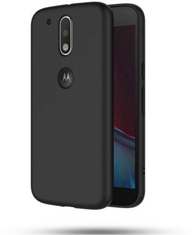 Mobi Socket Back Cover for Motorola Moto G (3rd Generation)  (Black, Flexible, Pack of: 1)