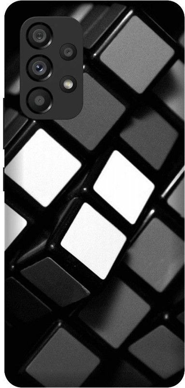 SRIJONI Back Cover for Samsung Galaxy A53 5G  (Black, Grey)