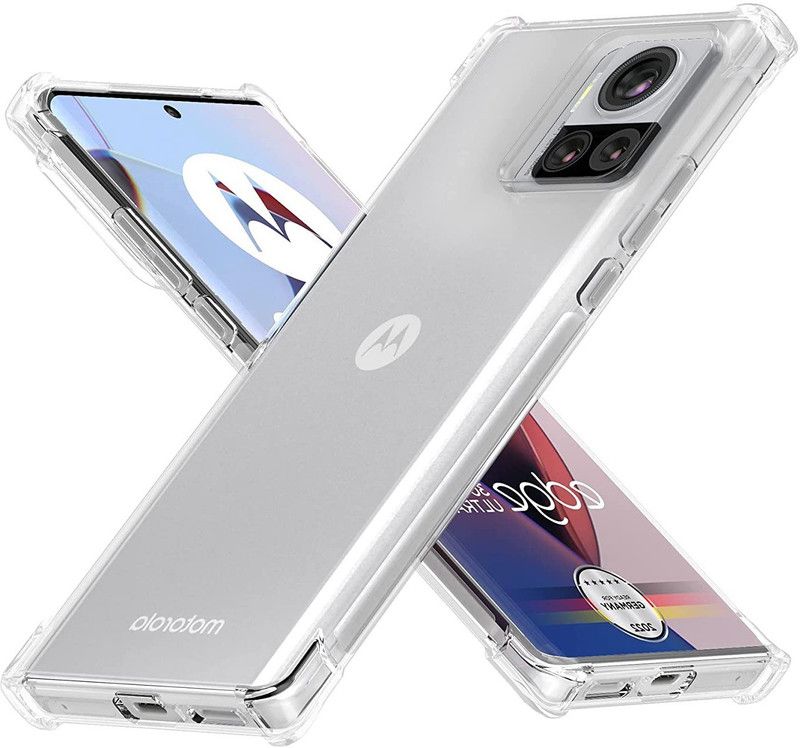 NKCASE Back Cover for MOTOROLA Edge 30 Ultra,MOTO Edge 30 Ultra,Motorola Edge 30 Ultra,Moto Edge 30 Ultra  (Transparent, Shock Proof, Silicon, Pack of: 1)