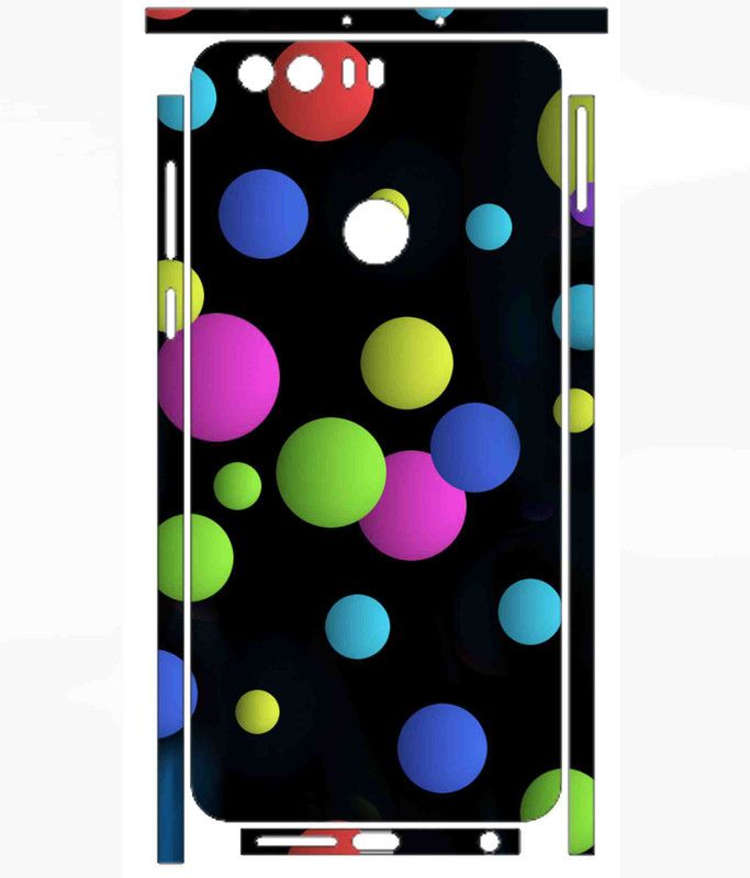 Snooky Honor 8 Mobile Skin  (Black)