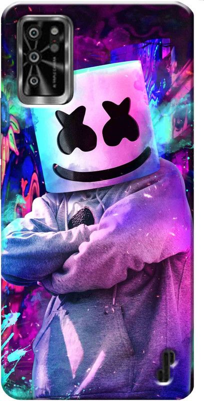 TrenoSio Back Cover for Lava YUVA Pro 2639  (Multicolor, Dual Protection, Silicon, Pack of: 1)