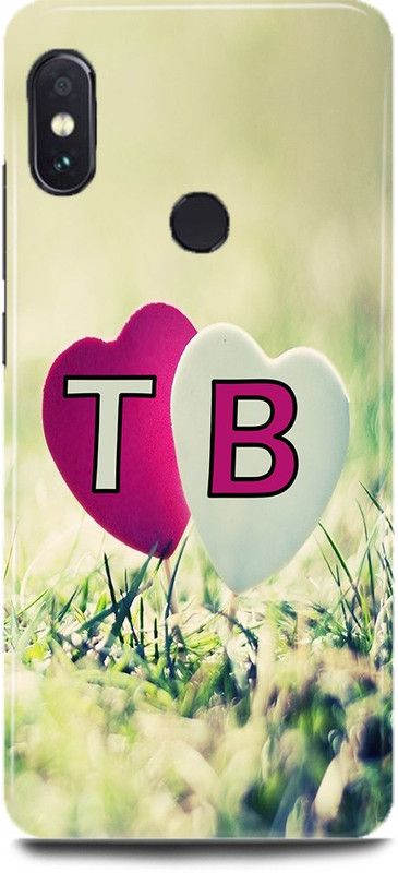 MP ARIES MOBILE COVER Back Cover for Redmi Note 5 Pro/MZB6080IN,T Loves B Name,T Name, B Letter, Alphabet,T Love B NAME  (Multicolor, Hard Case, Pack of: 1)