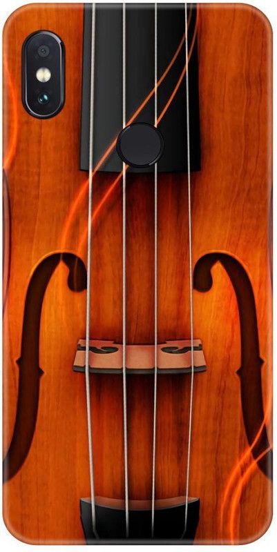 Smutty Back Cover for Mi Redmi Note 6 Pro, M1806E7TG, M1806E7TH, M1806E7TI - Guitar Print  (Multicolor, Hard Case, Pack of: 1)