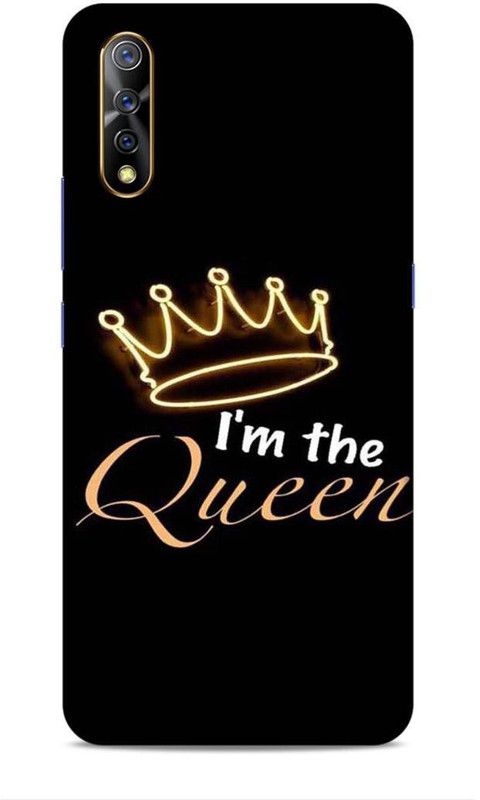Keviv Back Cover for Vivo S1, Vivo Z1x  (Black, Yellow)