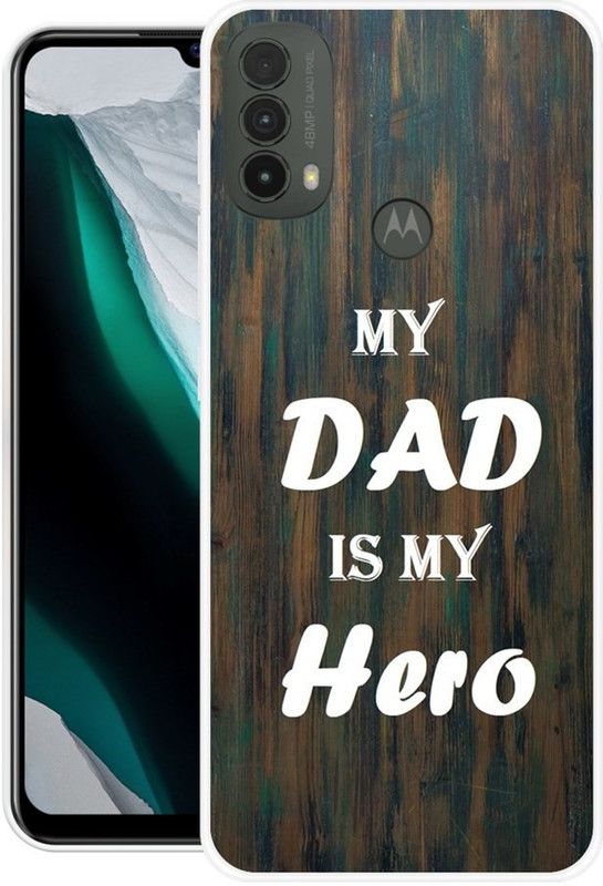 SHIVAAY Back Cover for MOTOROLA e40  (Multicolor, Dual Protection, Silicon)