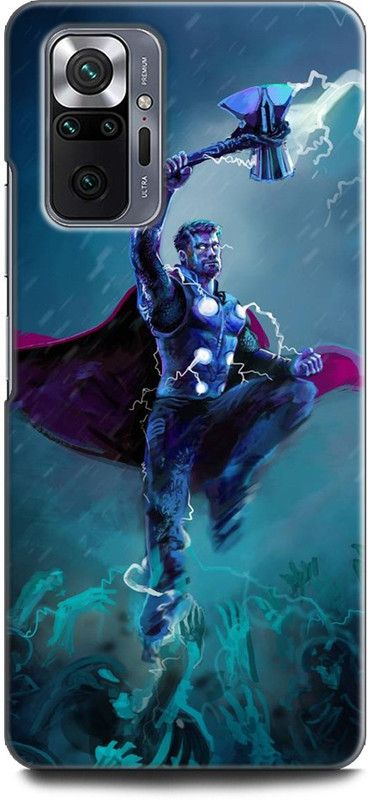 KEYCENT Back Cover for REDMI Note 10 Pro Max THOR, THOR HAMMER, AVENGER, MARVEL, SUPERHERO, COMIC  (Multicolor, Pack of: 1)