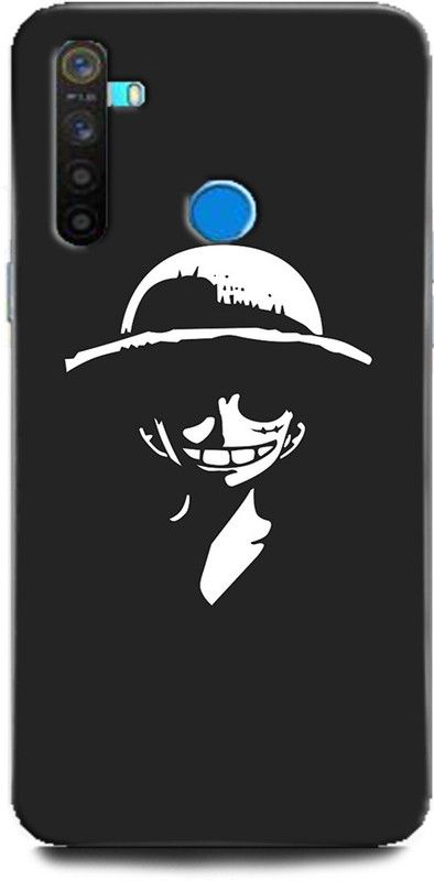 Afterglow Back Cover for Realme 5i LUFFY, MONKEY D LUFFY, ANIME, ANIMATION, YELLOW, FUNNY, CARTOON  (Multicolor, Shock Proof, Pack of: 1)