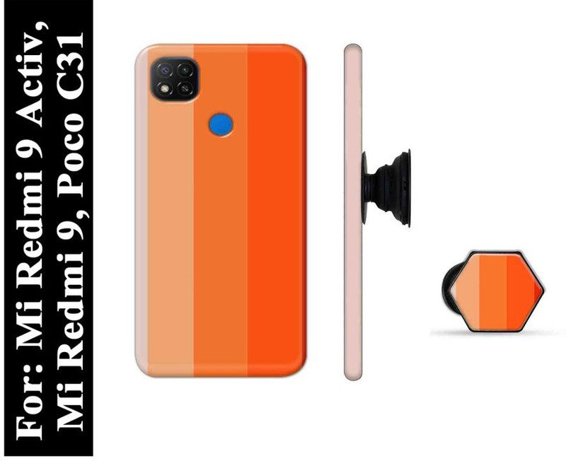 Elite Case Back Cover for Mi Redmi 9 Activ, Mi Redmi 9, Xiaomi Poco C31  (Multicolor, Cases with Holder, Pack of: 2)