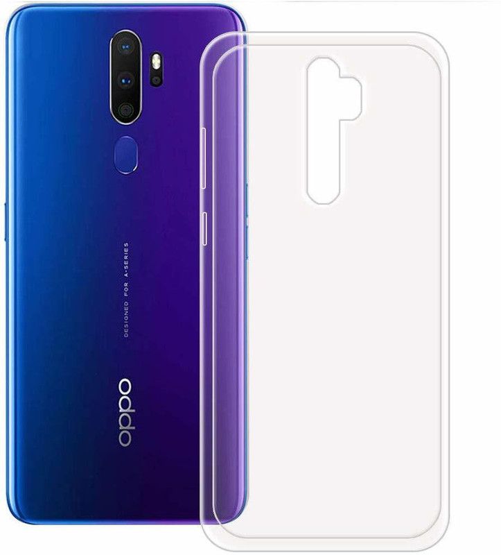 Snatchy Back Cover for Oppo A9 2020 (2020)  (Transparent)