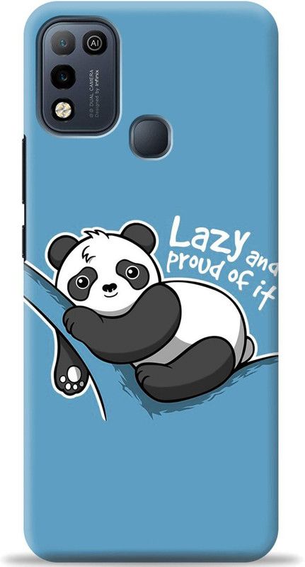 Crafter Back Cover for Infinix Smart 5  (Blue, Shock Proof, Pack of: 1)