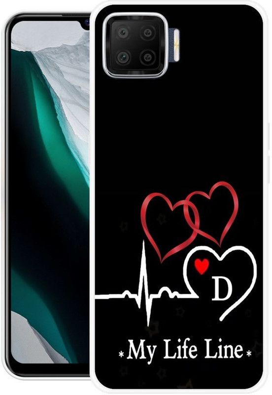 MUSKAY Back Cover for Oppo F17  (Black, Grip Case, Silicon, Pack of: 1)