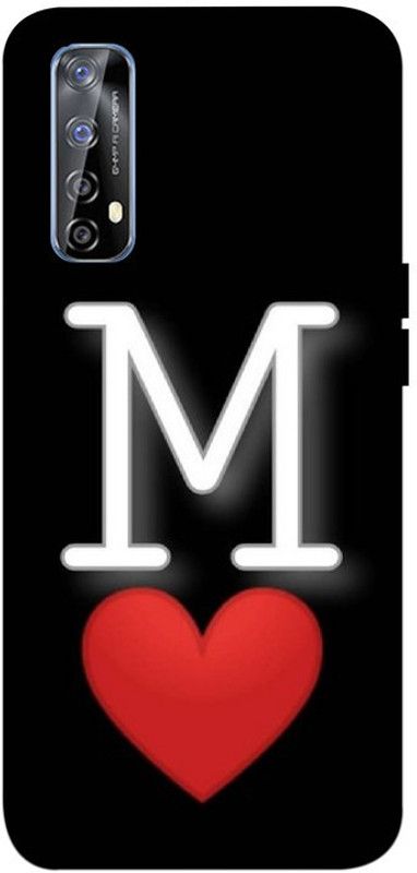 LUCKY MOBI.COM Back Cover for REALME NARZO 20 PRO ( m name, letter name) PRINTED BACK COVER  (Multicolor, Waterproof)