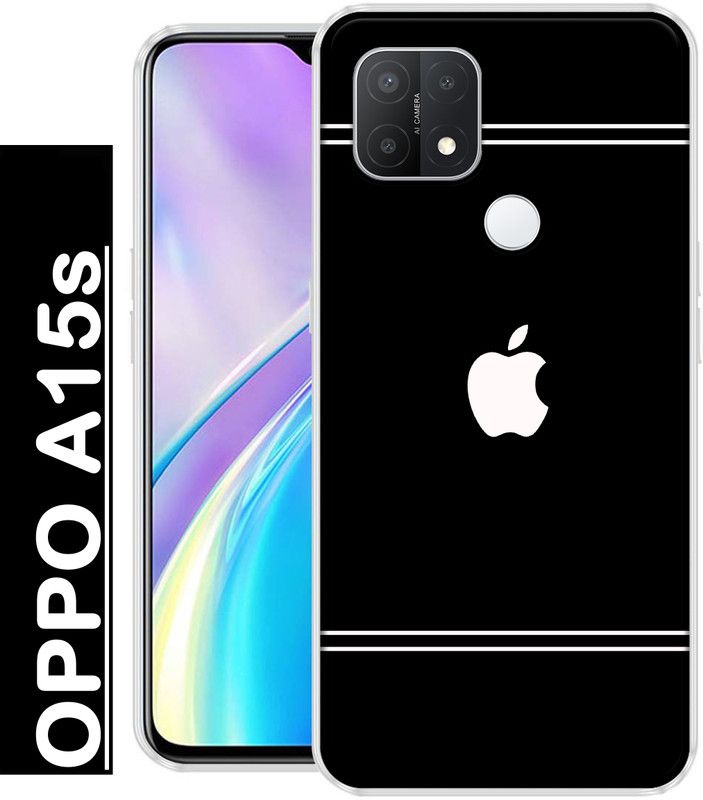 REALKING Back Cover for Oppo A15s  (Multicolor, Grip Case, Silicon)