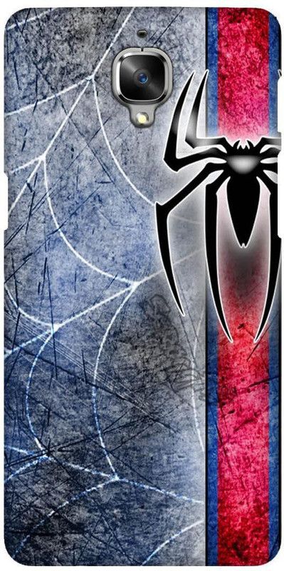 Smutty Back Cover for OnePlus 3, A3003, A3000, SM-A3000 - Spider Print  (Multicolor, Hard Case, Pack of: 1)