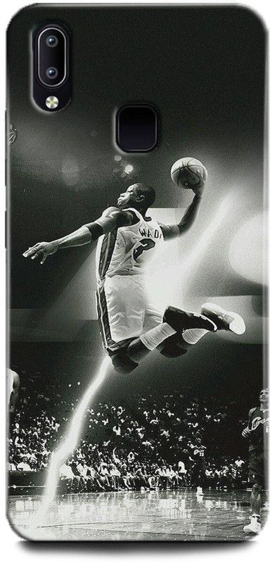 INDICRAFT Back Cover for Vivo Y93, Vivo 1814, Basketball, Printed  (Multicolor, Shock Proof)