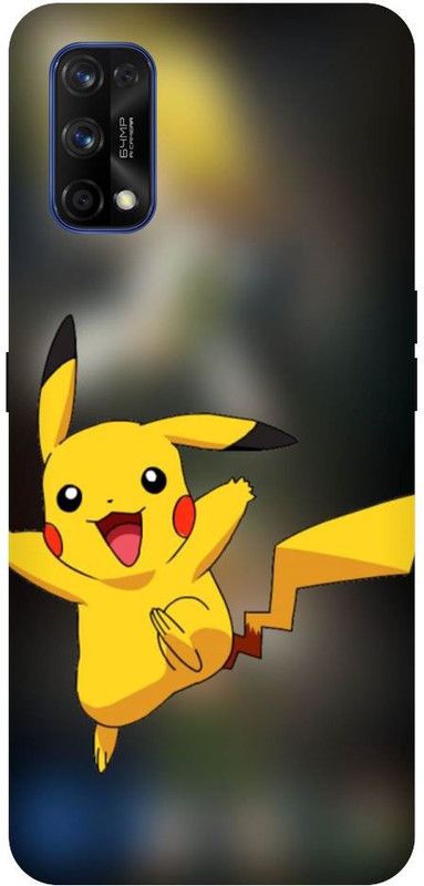 URCHIN Back Cover for Narzo 20Pro Pikachu, Cartoon, Pokemon, Cute, Pikachu Pokemon, Love  (Multicolor, Shock Proof)