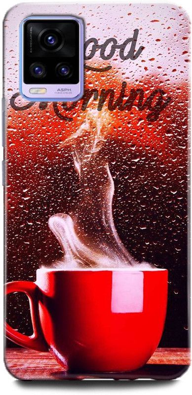 Afterglow Back Cover for Vivo V20 GOOD MORING  (Multicolor, Shock Proof, Pack of: 1)